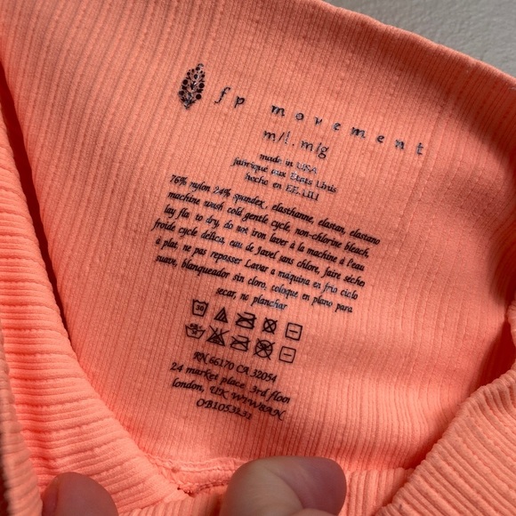 Free People Movement Good Karma Leggings Orange - Picture 8 of 8